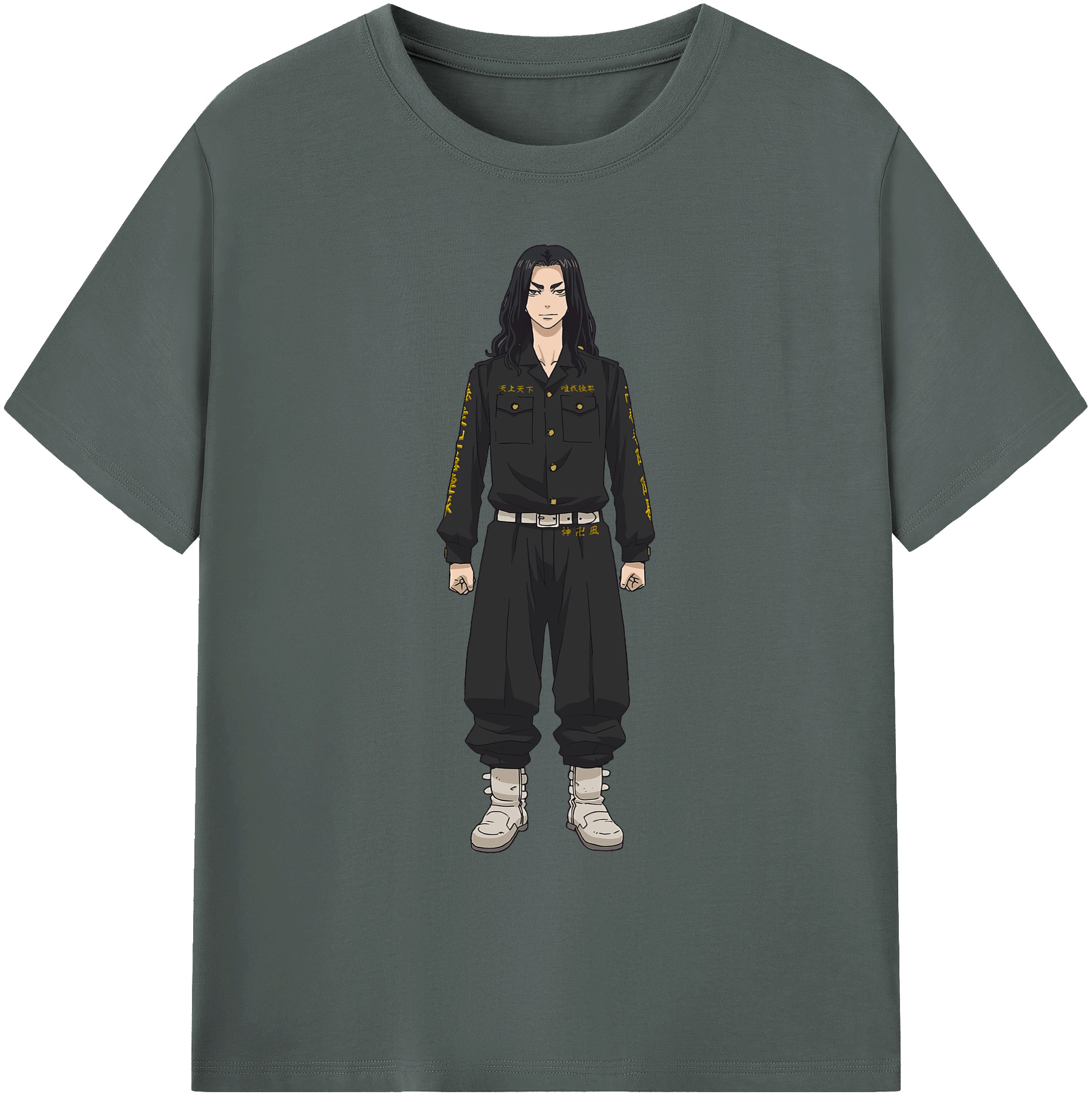 （画像用） 東京リベンジャーズ Tokyo Revengers 綿100％ メンズ半袖Tシャツ｜肌触りやわらか＆通気性